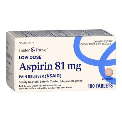 ASPIRIN EC, TAB FT SM LOW STRNTH81MG