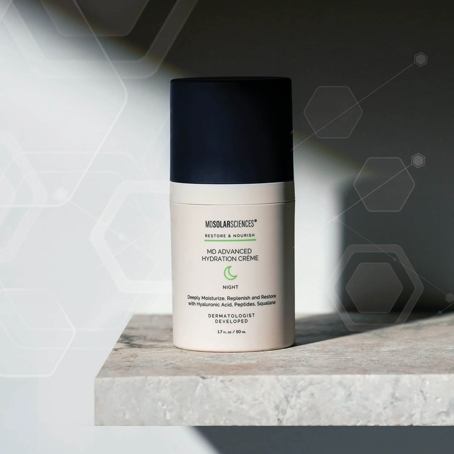 CREAM, FACIAL MD ADVANCED HYDRATING 1.7OZ