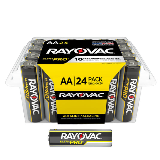 BATTERY, ALKALINE ULTRA PRO AACONTRACTOR PK