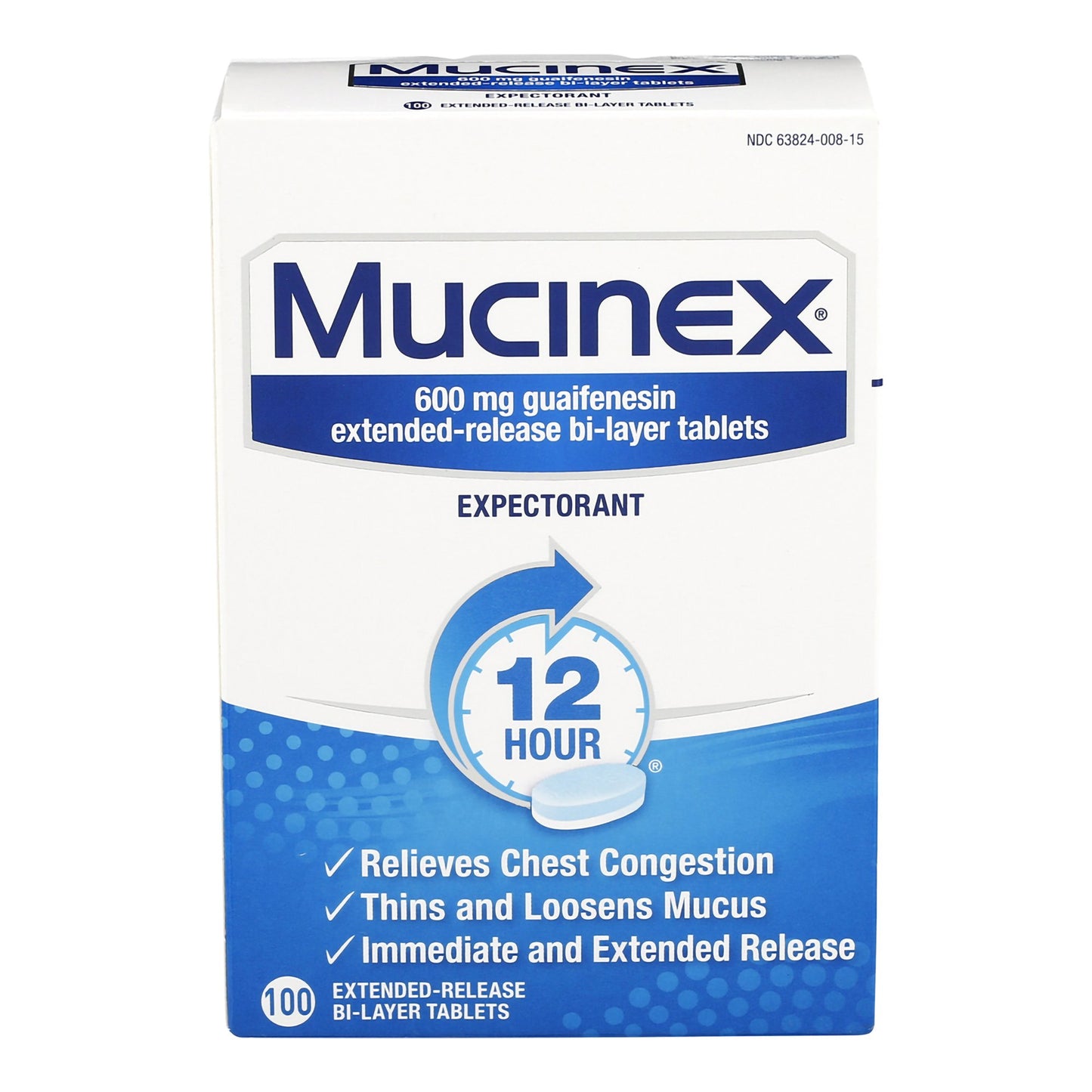 MUCINEX EXT RELEASE, TAB