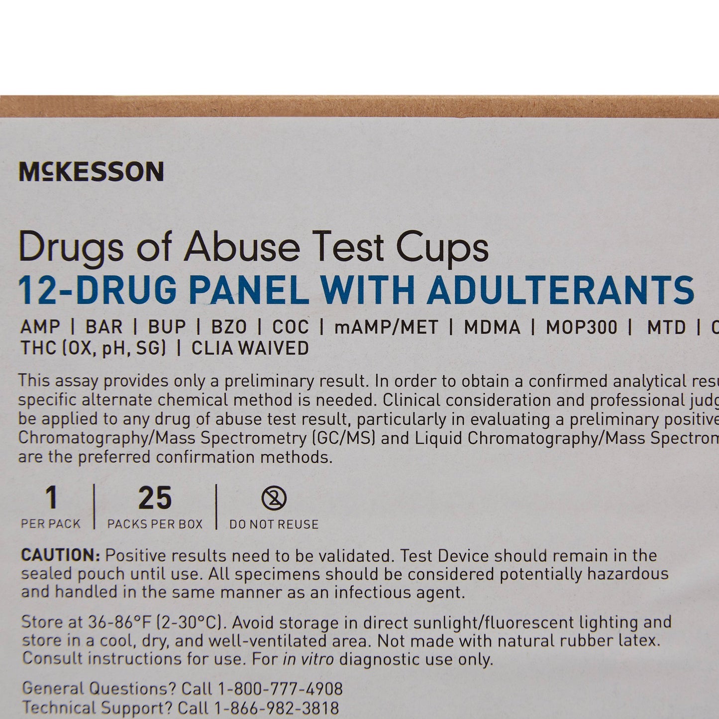 TEST KIT, DRUG SCREEN 12PANELCUP W/BUP WAIVE