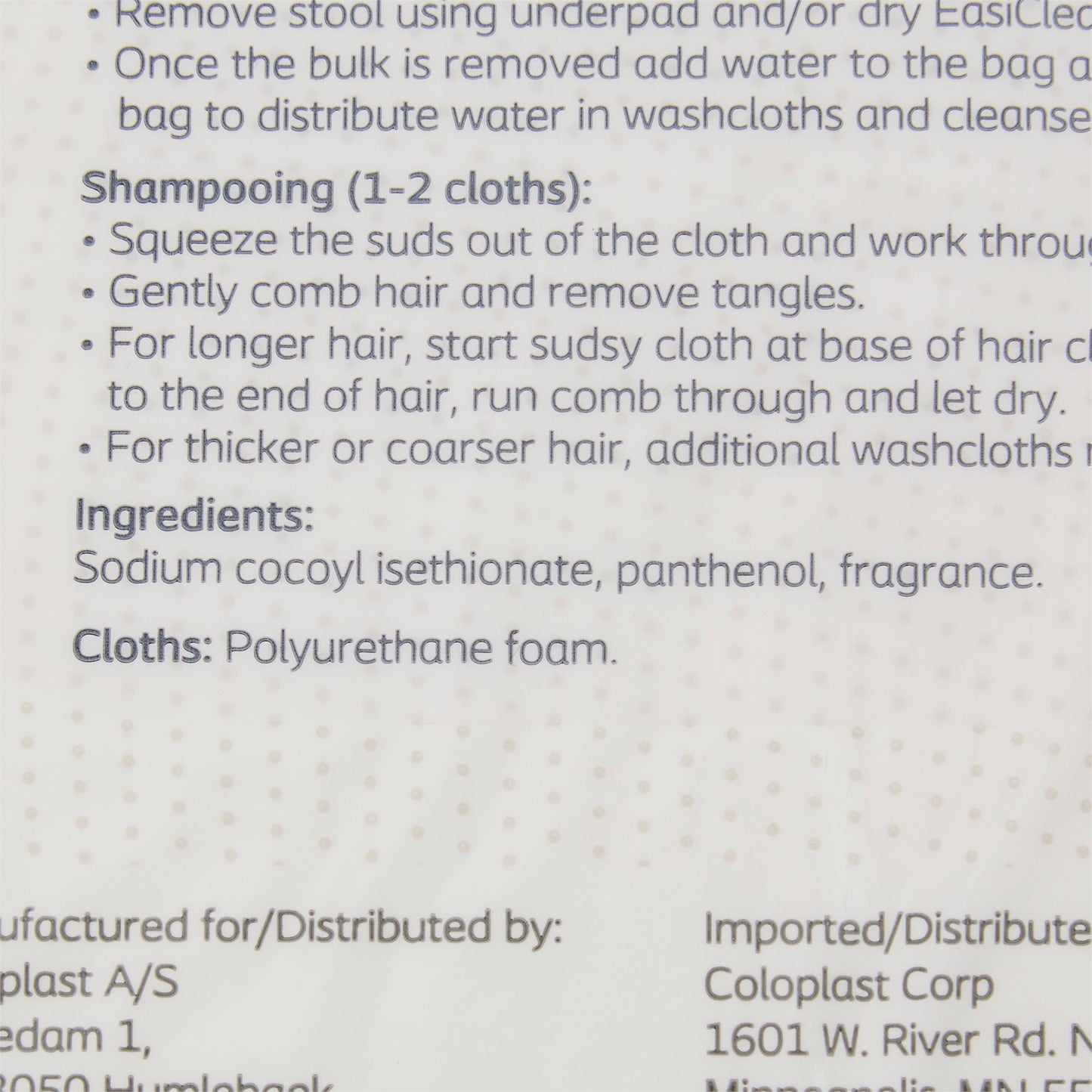 WASHCLOTH, EASYCLEANSE BATH