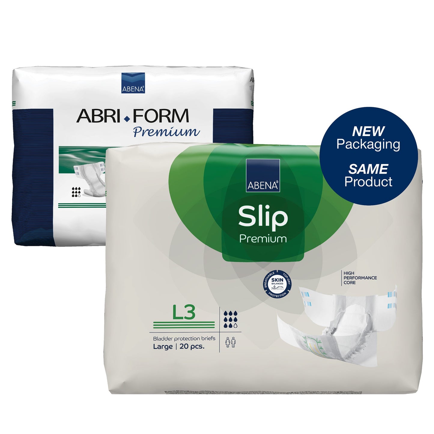BRIEF, INCONT ABENA SLIP PREMADLT L3 LG