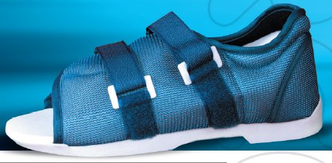 SHOE, REHAB MALE NAVY XLG DARCO