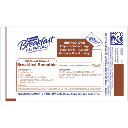 CARNATION BREAKFAST ESSENTIAL,PDR CHOC