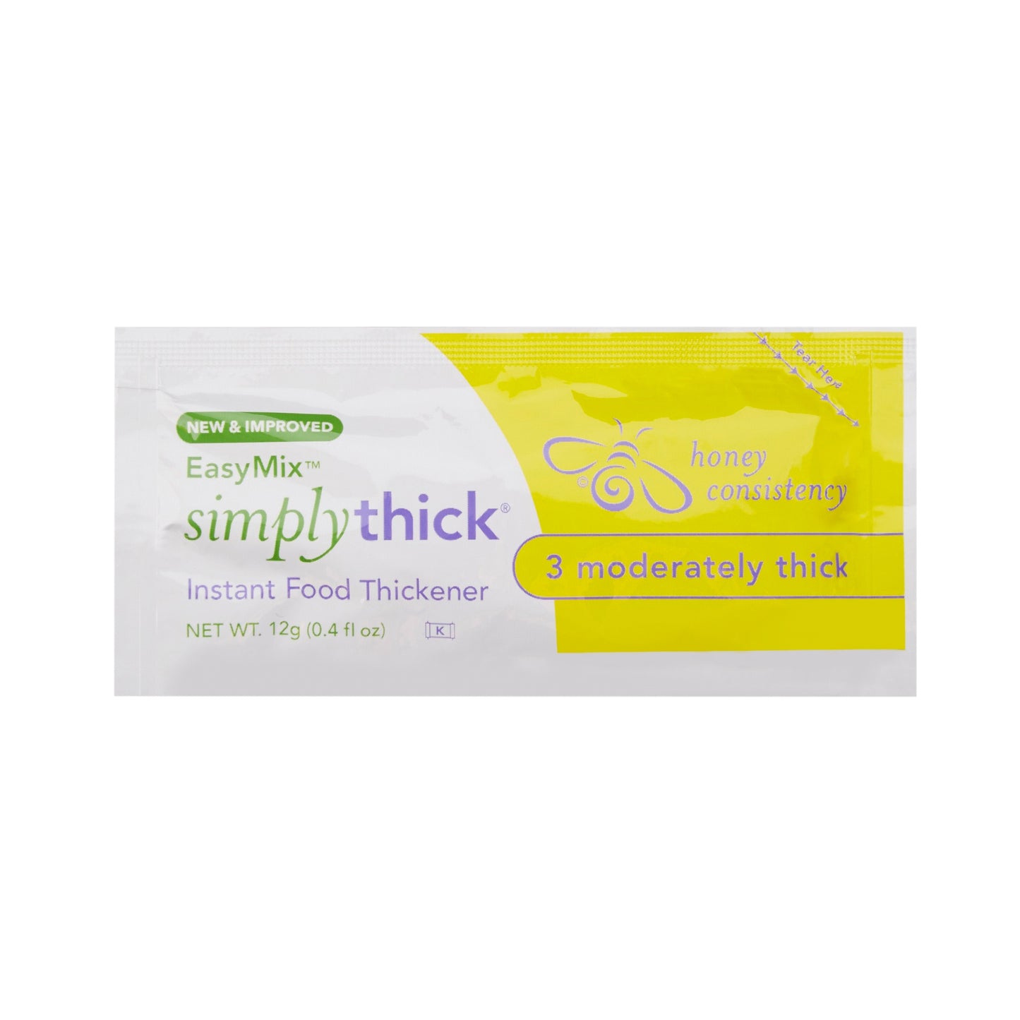 SIMPLY THICK, GEL HONEY 12GM INDIVIDUAL PACKETS