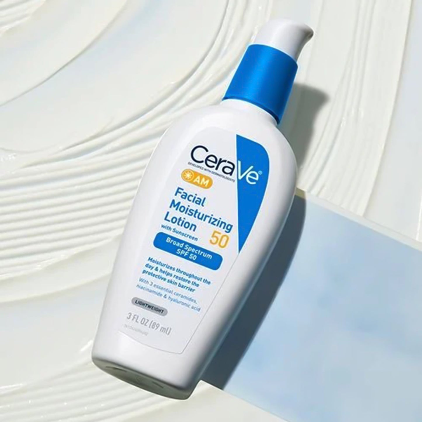 CERAVE, LOTION SPF50 AM 3OZ