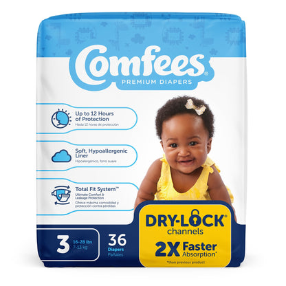 DIAPER, BABY COMFEES SZ3