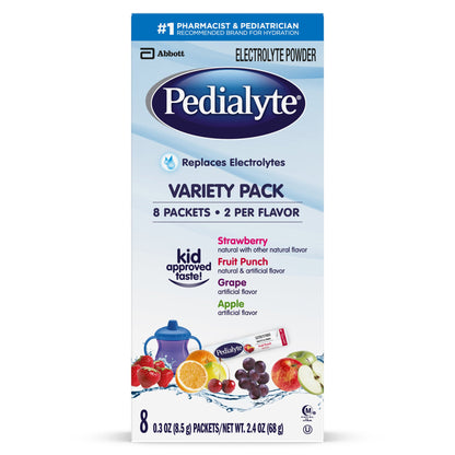 PEDIALYTE, PDR PK 4FLAVOR .3OZ