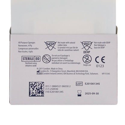 SPONGE, GAUZE CURITY STR 2"X2"