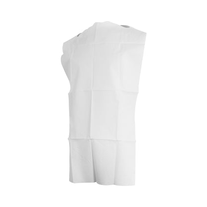 BIB, T/P WHT ADLT 16X32
