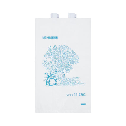BAG, BEDSIDE POLY LF W/PRNT