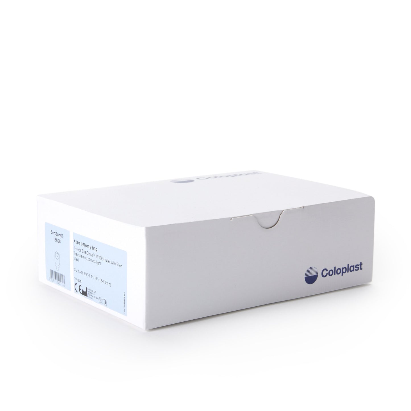 POUCH, SENSURA DRN 1PC WD CNVXLT 3/4-1 1/4"
