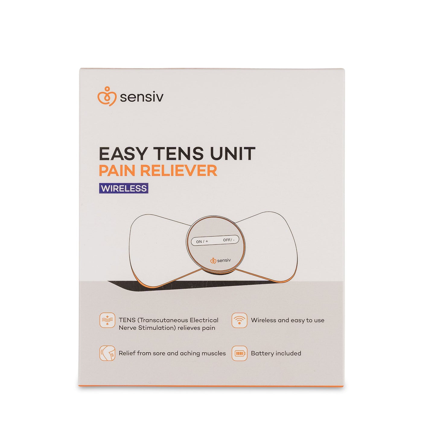 TENS UNIT, NERVE STIMULATION SENSIV EASY RELIEF