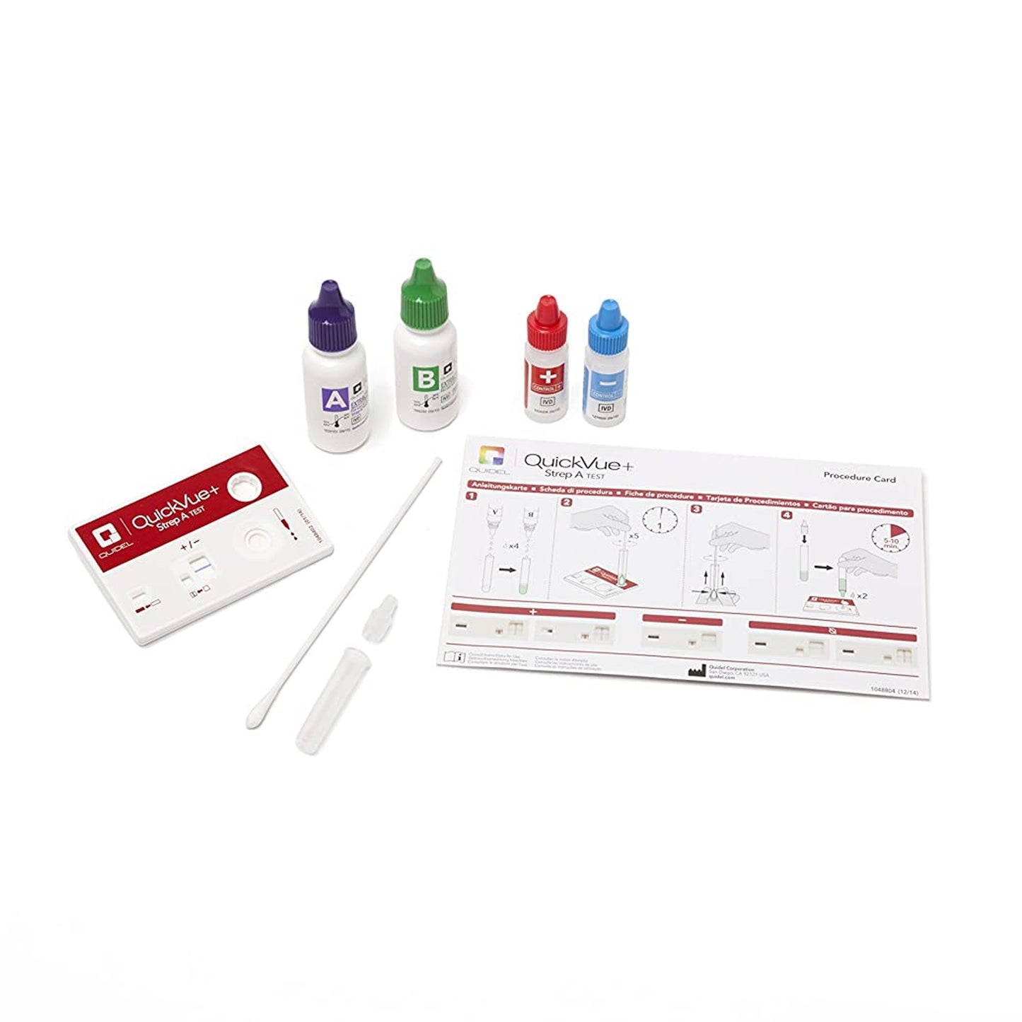 TEST KIT, QUICKVUE+STREP A MODCOMPLEX