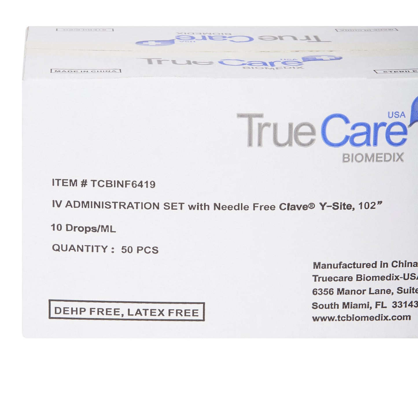 IV PUMP SET, 10DRP 1 NF PORT 102"