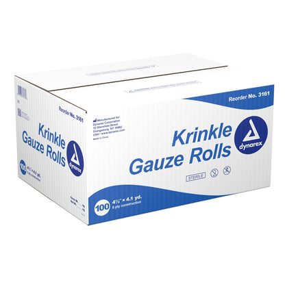 BANDAGE, GAUZE CRINKLE STR 4.5"X4.1YD