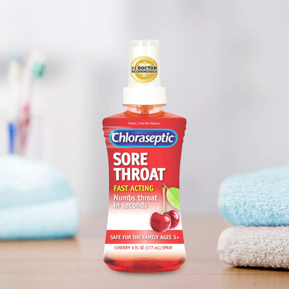CHLORASEPTIC, LIQ CHERRY PUMP6OZ 9PG
