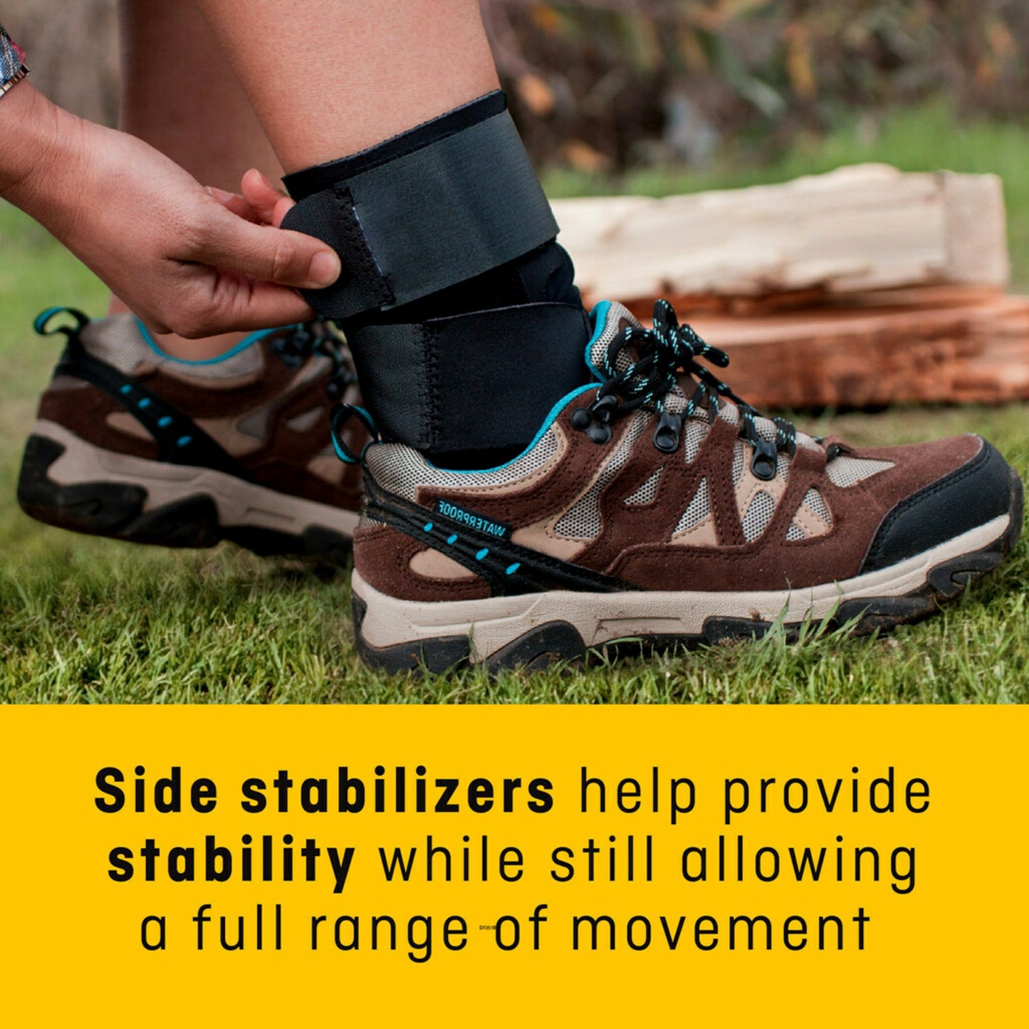 ANKLE STABILIZER, SPORT DLX ADJ 2X3.75X9