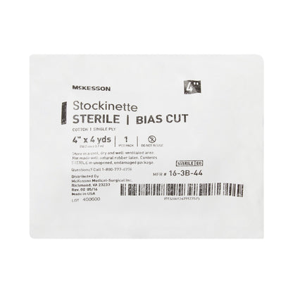 STOCKINETTE, BIAS STR 4"X4YD