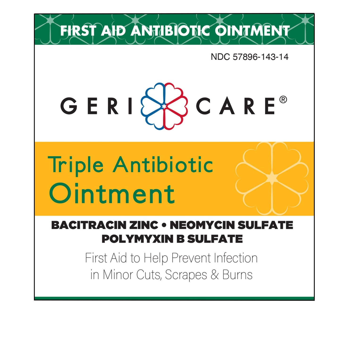 TRIPLE ANTIBIOTIC, OINT 0.9GM