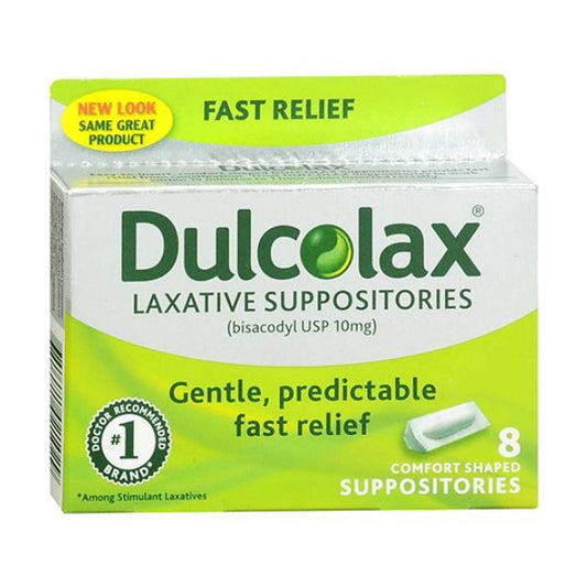 DULCOLAX, SUPP 10MG