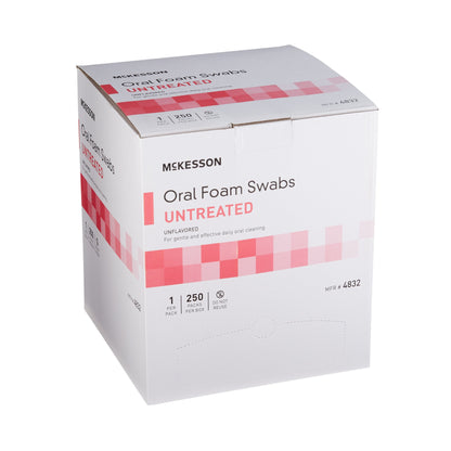 ORAL FOAM SWABSTICK, UNTREATEDBX/CS)