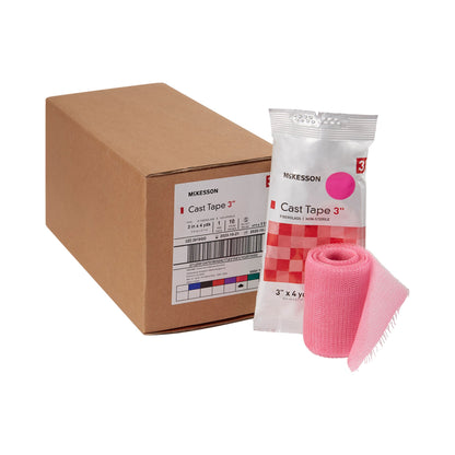 TAPE, CAST PNK LF 3"X4YDS