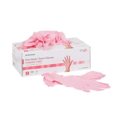 GLOVE, EXAM NTRL SM N/S PNK 3.0