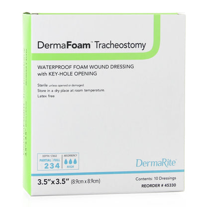 DRESSING, WND DERMA FM STR WATERPRF 3.5"X3.5"