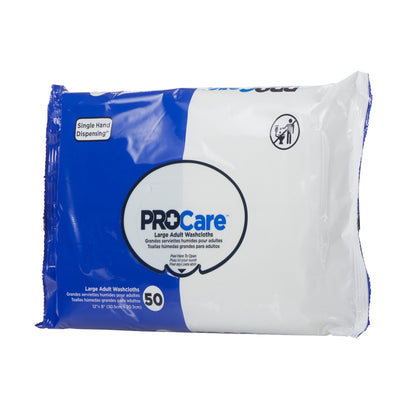 WASHCLOTH, WET PROCARE ADLT 12X8"
