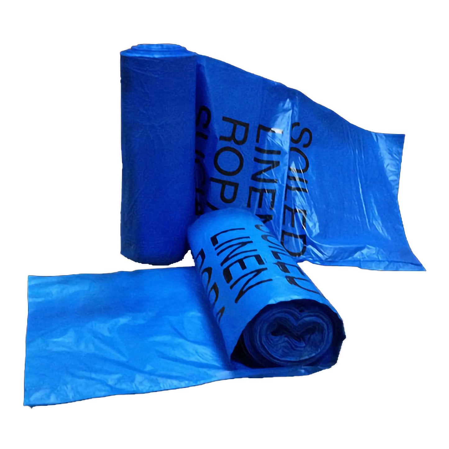 BAG, LINEN SOILED 33GL BLU 31"X43"