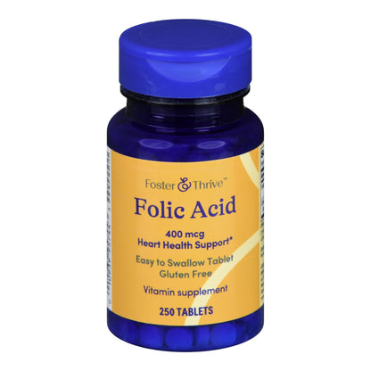 FOLIC ACID, TAB FT SM 400MCG