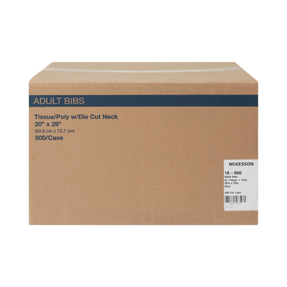 BIB, T/P BLU ADLT 20X29