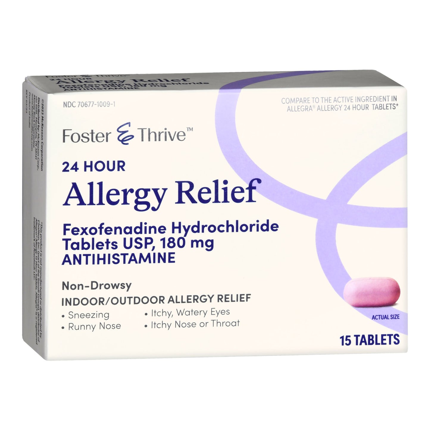 FEXOFENADINE, TAB FT SM 180MG