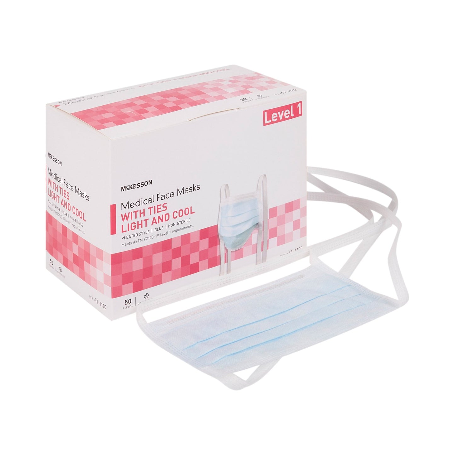 MASK, SURG TIES ASTM1