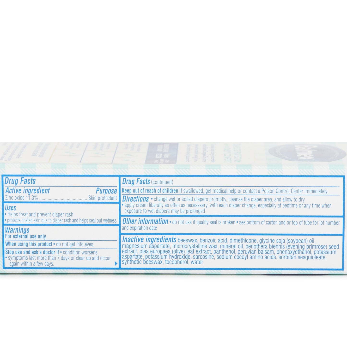BALMEX, CRM DIAPER RASH 4OZ TU