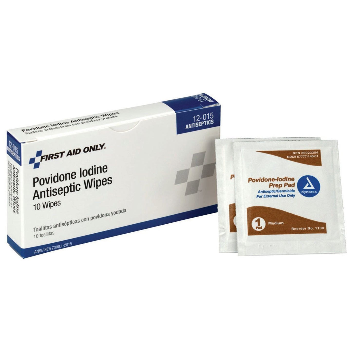 WIPE, PREP IODINE PVP 2"X2"
