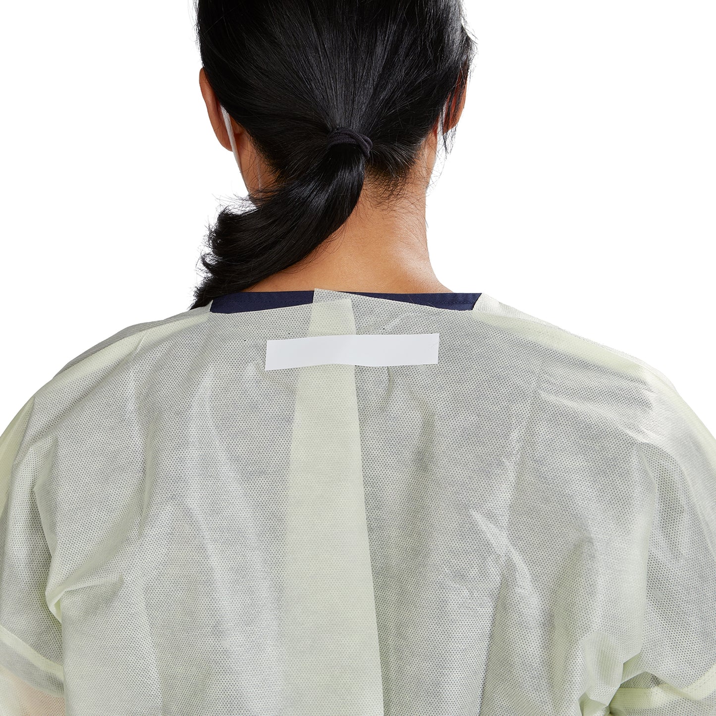 GOWN, ISO AAMI LVL2 TAPE TAB NECK/WAIST TIE YLW OSFM