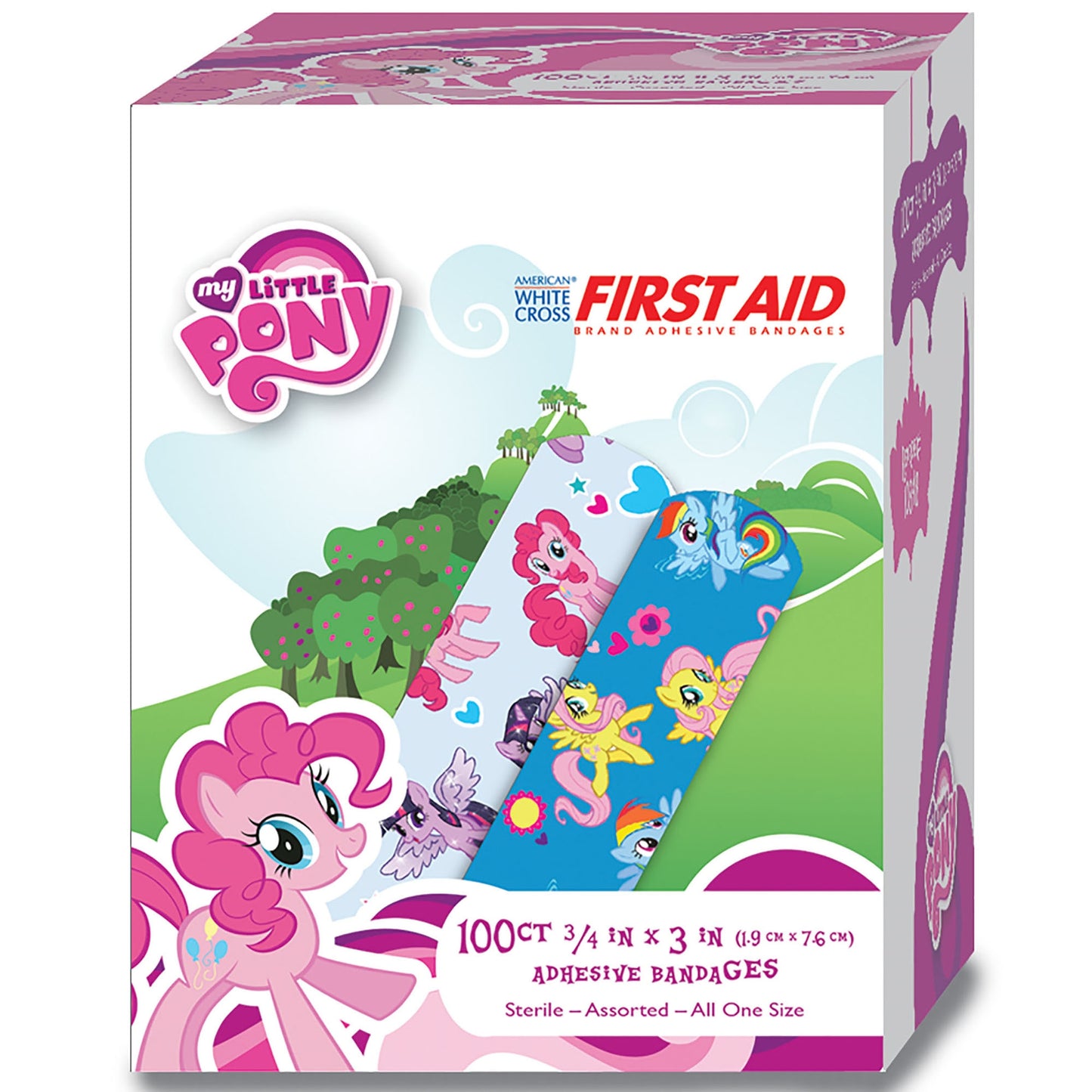 BANDAGE, ADHSV MY LITTLE PONY3/4X3"