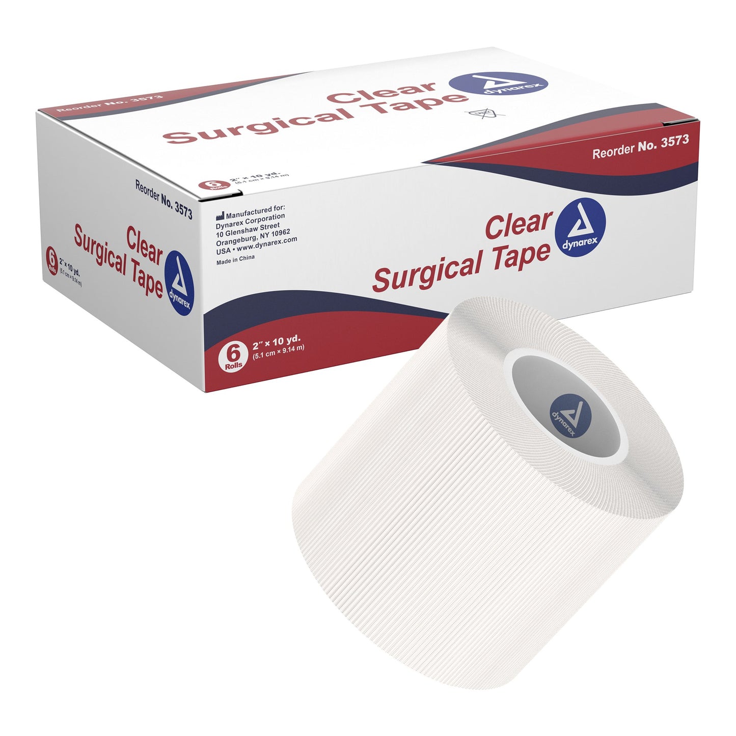 TAPE, SURG TRANSPARENT 2"X10'