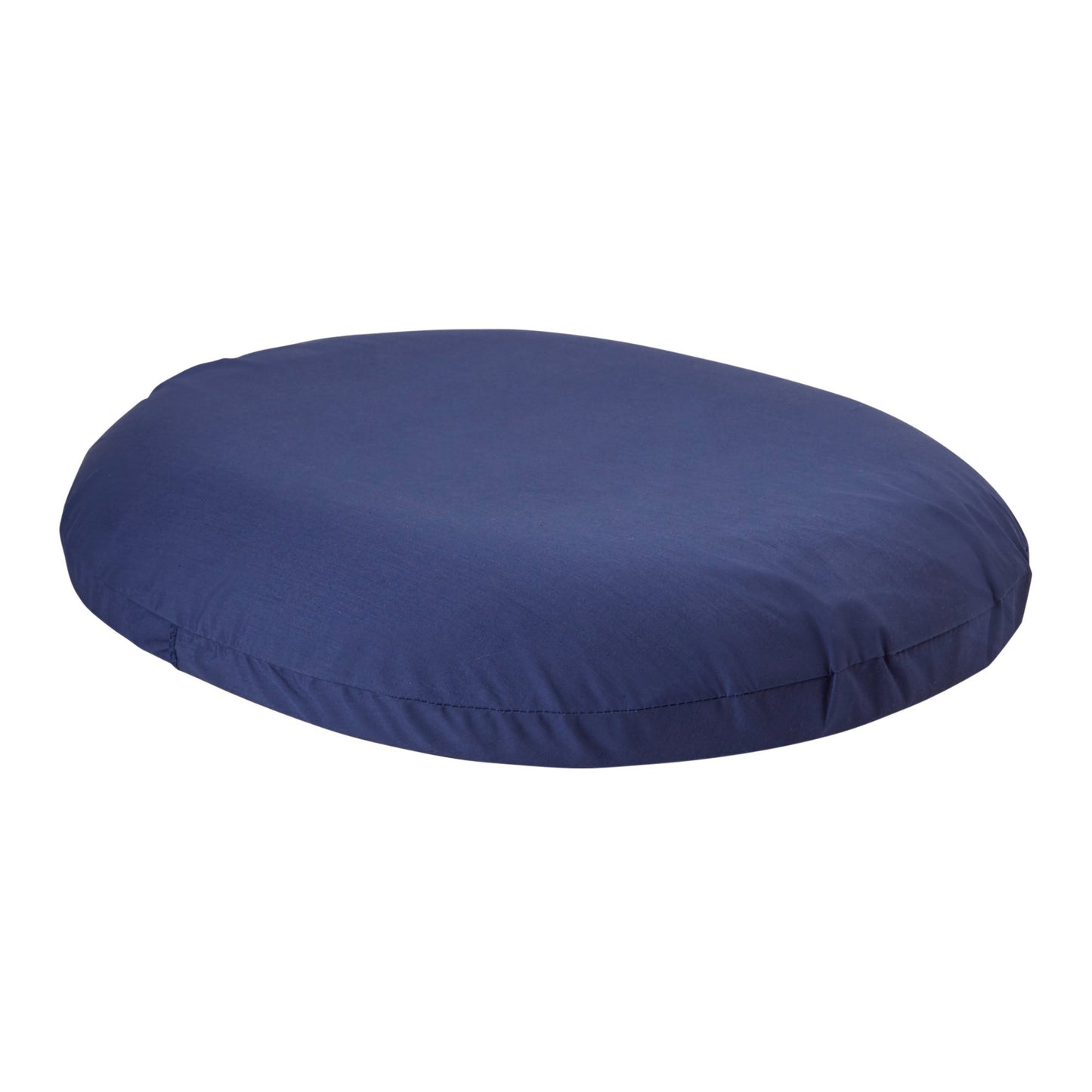 CUSHION, DONUT NAVY BLU 18"