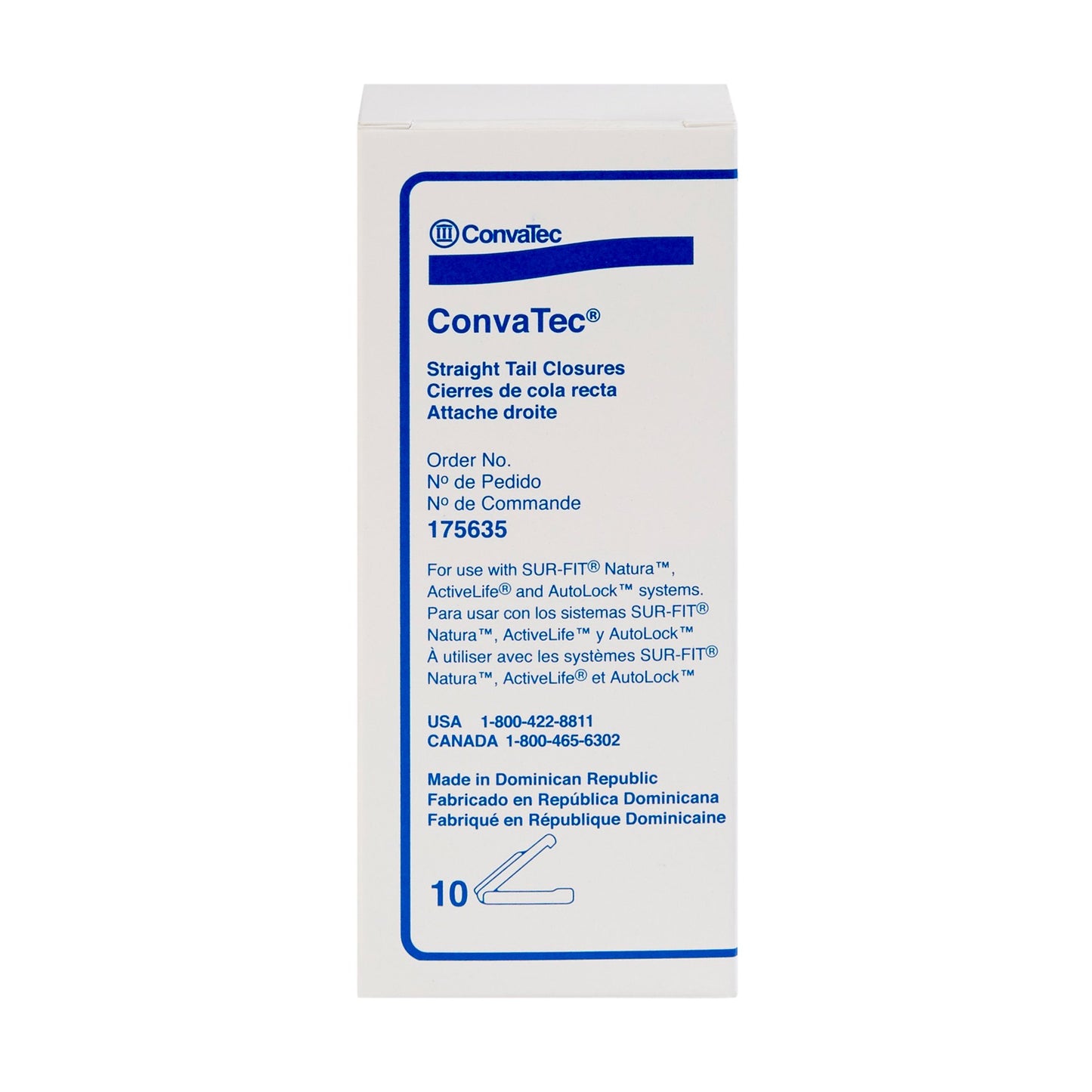 TAIL CLOSURE, DRN POUCH