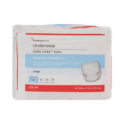 UNDERWEAR, INCONT PROT LG