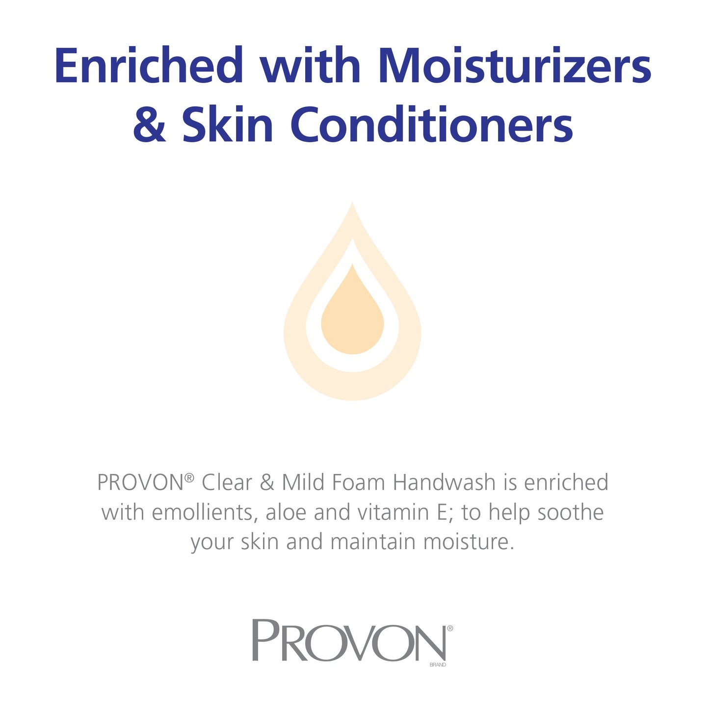 HANDWASH, FOAM PROVON CLR & MILD 1200ML