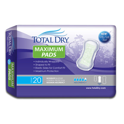 PAD, INCONT TOTALDRY MAX