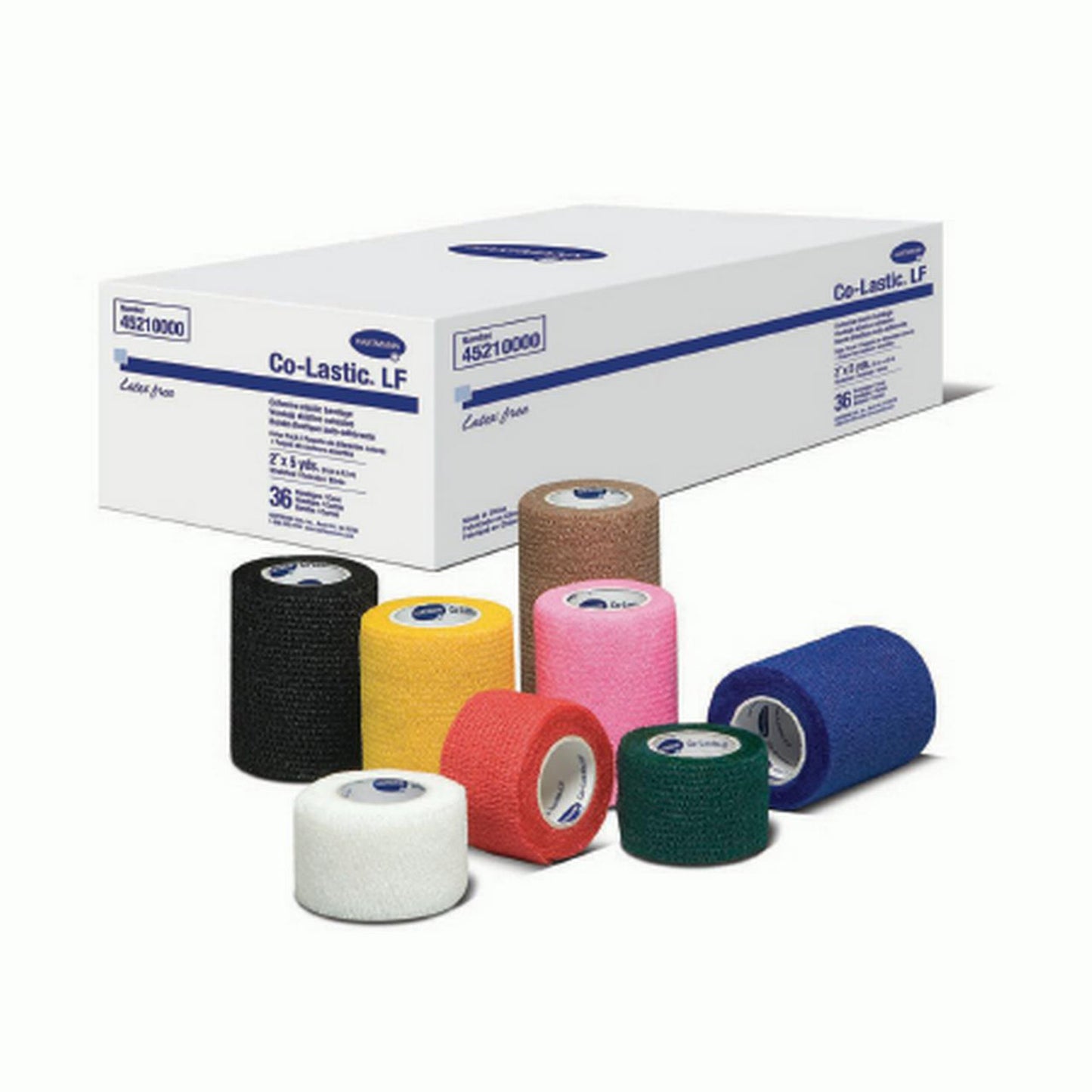 BANDAGE, COLASTIC 8ASTD COLORS2"X5YDS