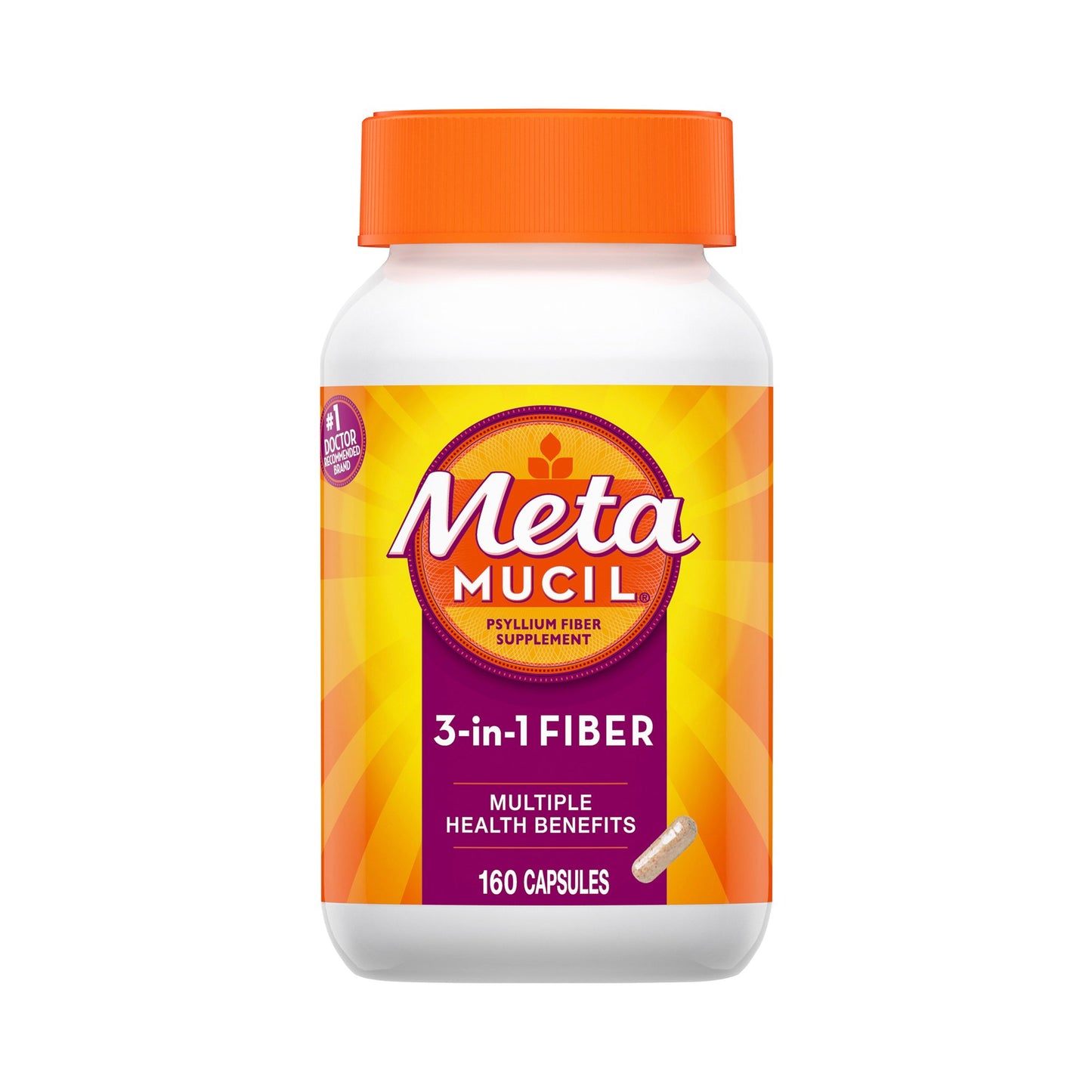 METAMUCIL, CAP 0.52GM