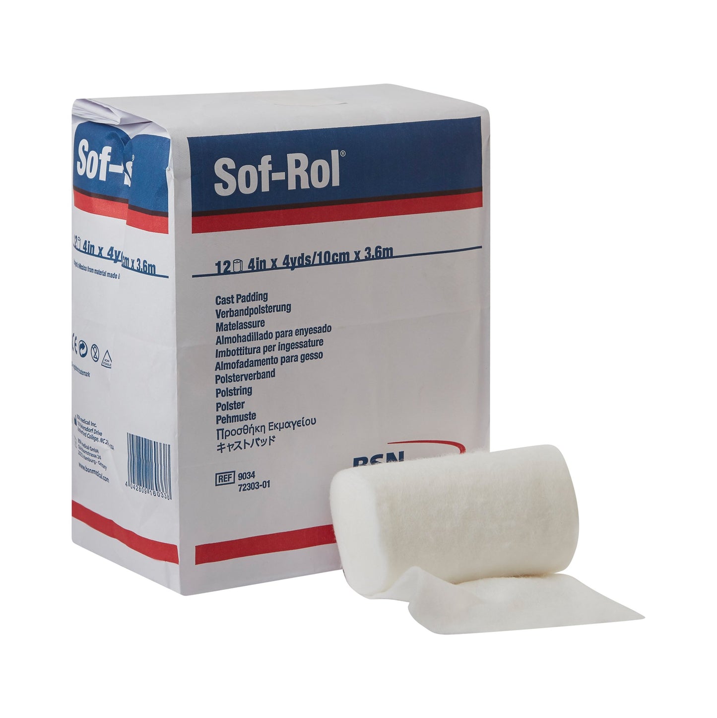 PADDING, CAST SOFROL 4"X4YDS