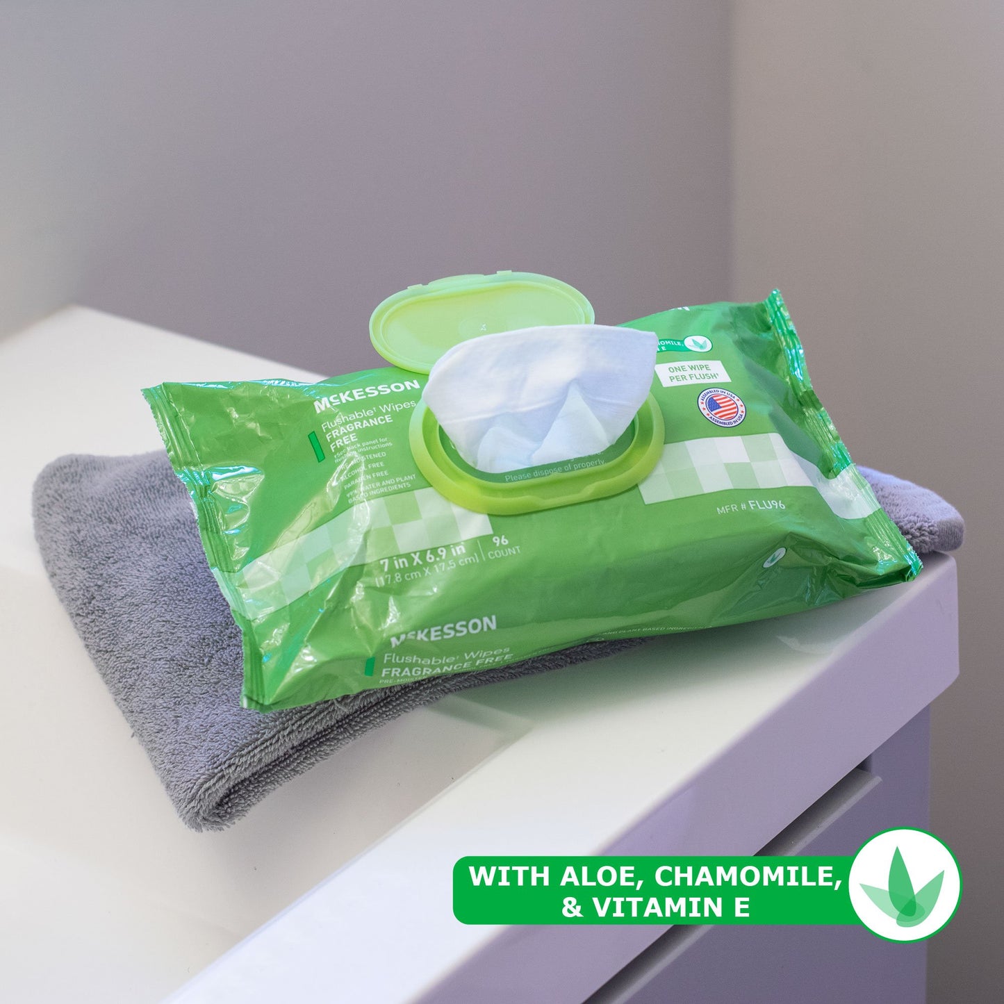 WIPE, WET FLUSHABLE UNSCNTED SFT PK W/LID